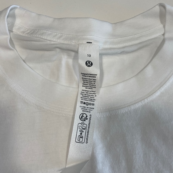 Lululemon All Yours Cotton Tee - Picture 5 of 5